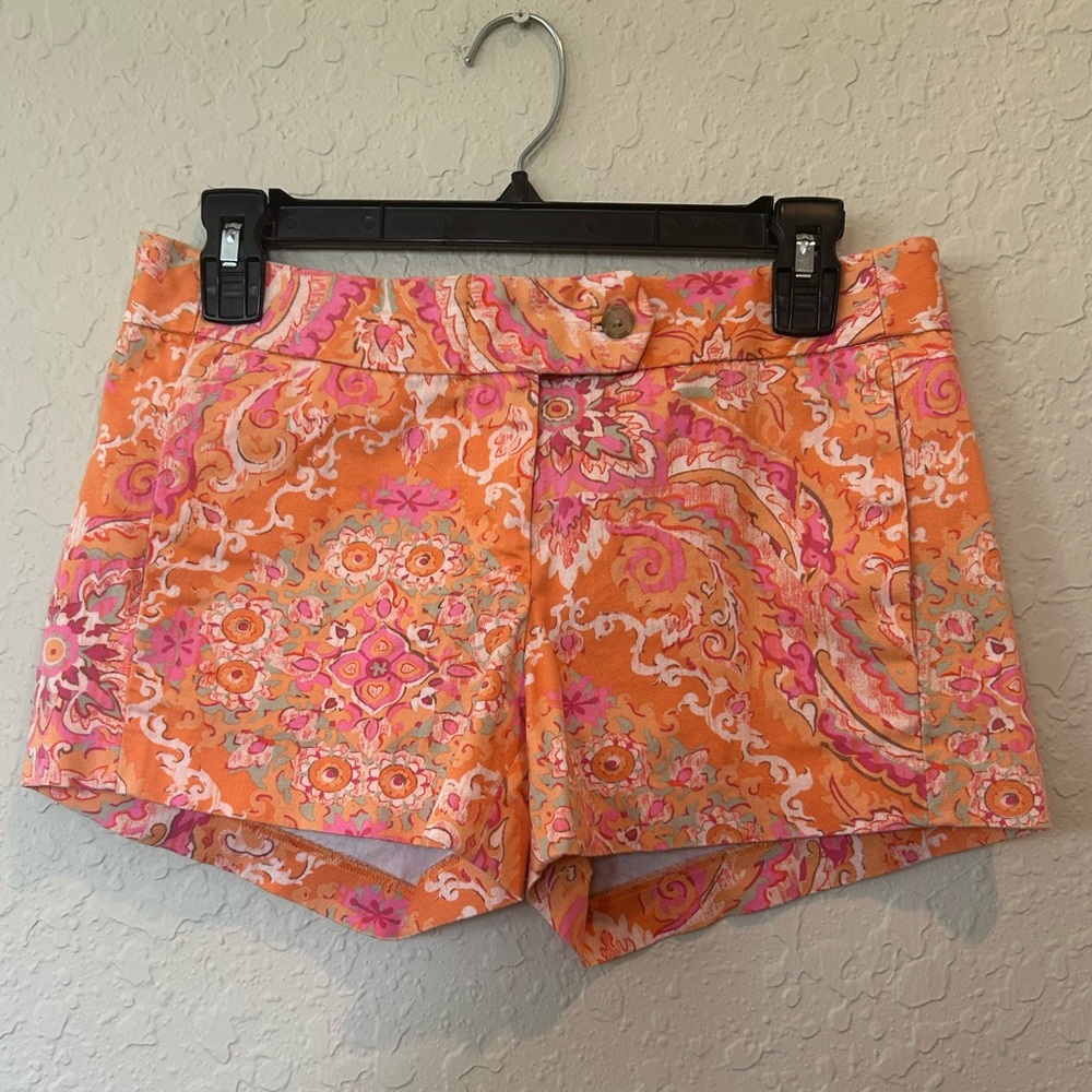 J. Crew Shorts in Orange and Pink